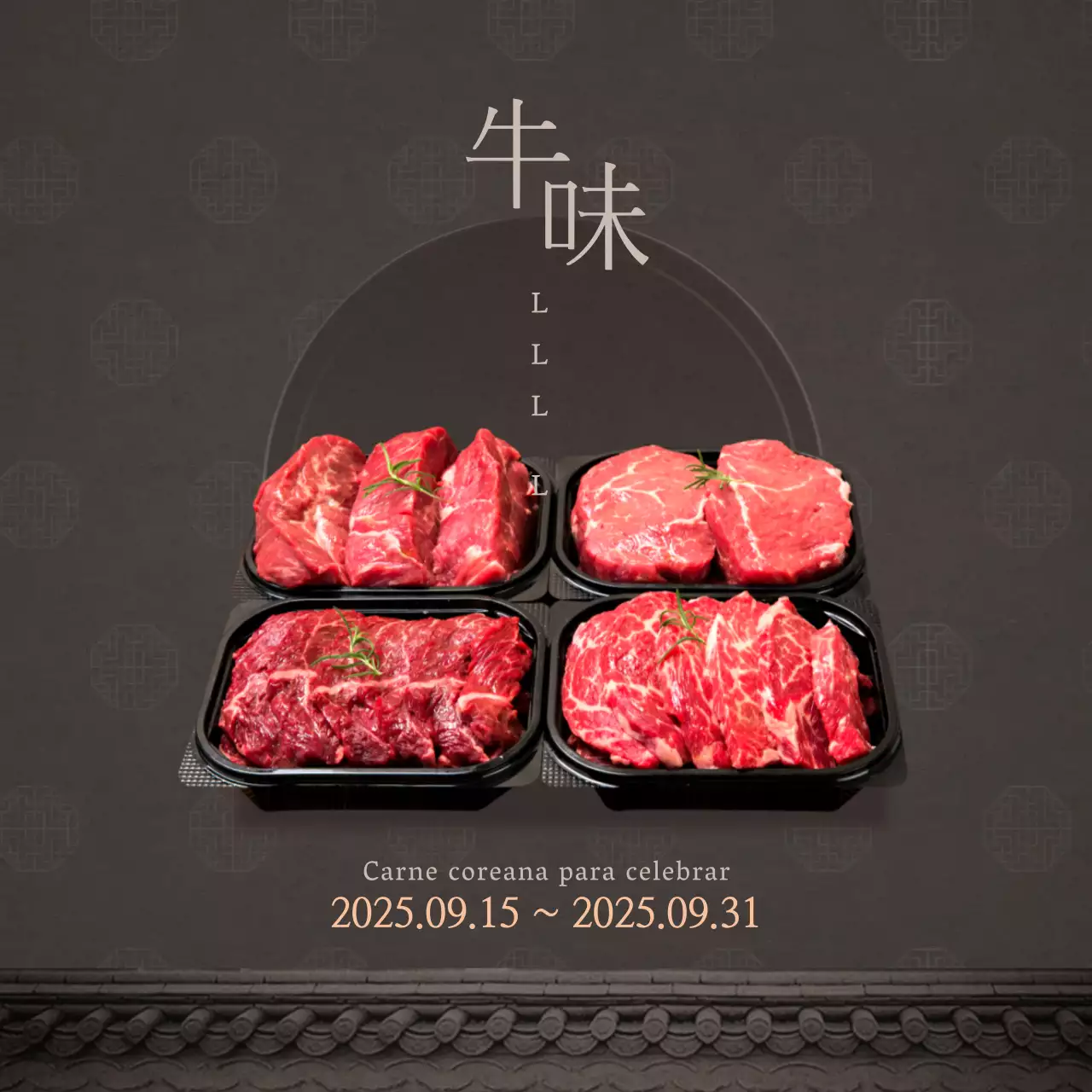 Exposición especial del Juego de Carne Coreana