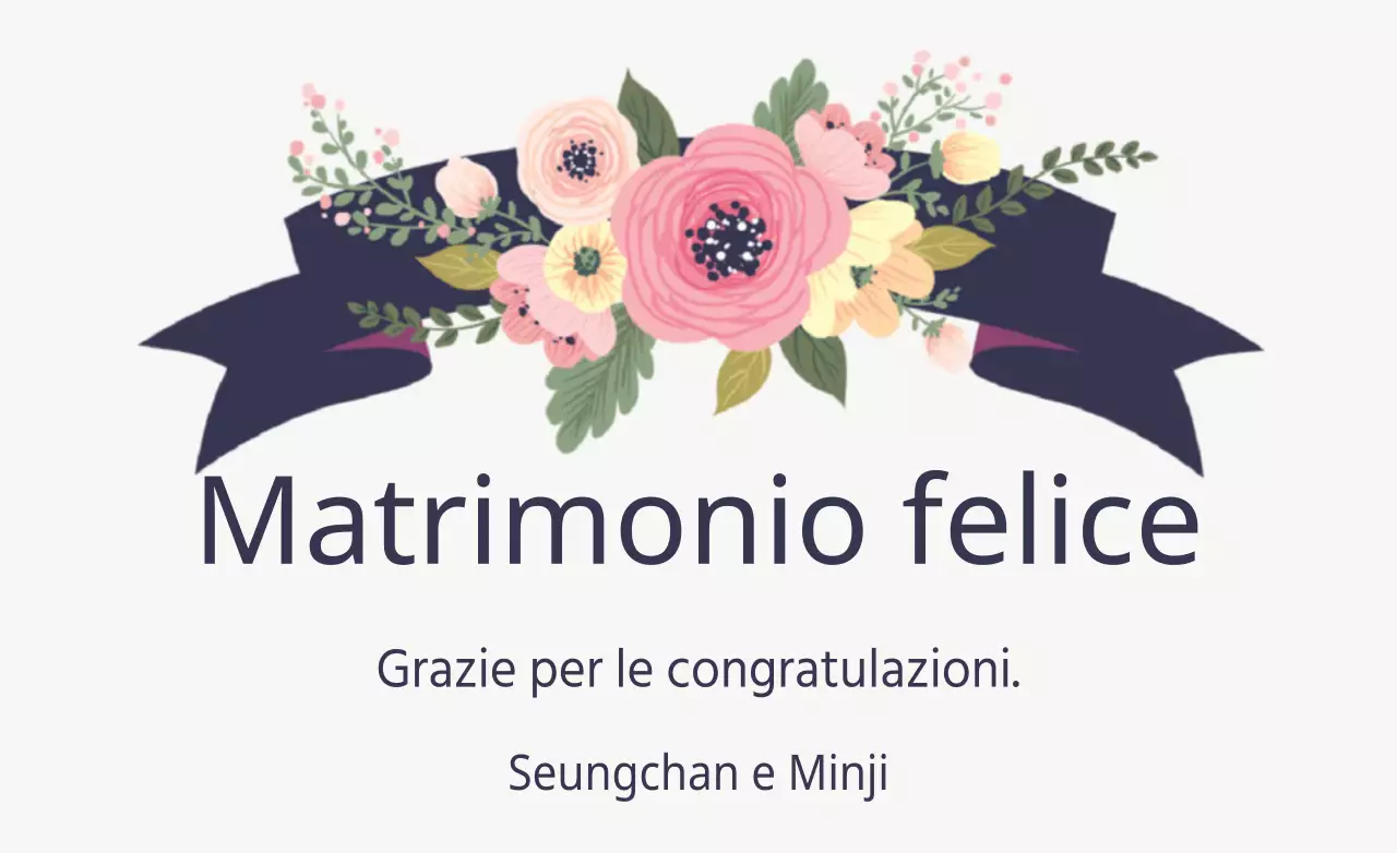 Matrimonio felice
