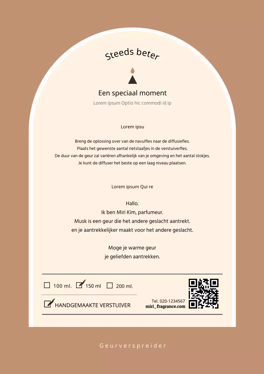 Slank handmatig ontwerp met fotoaccentuering van de diffuser