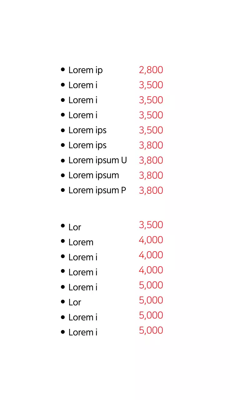 Weiße Illustration ordentliches Restaurant kimbap