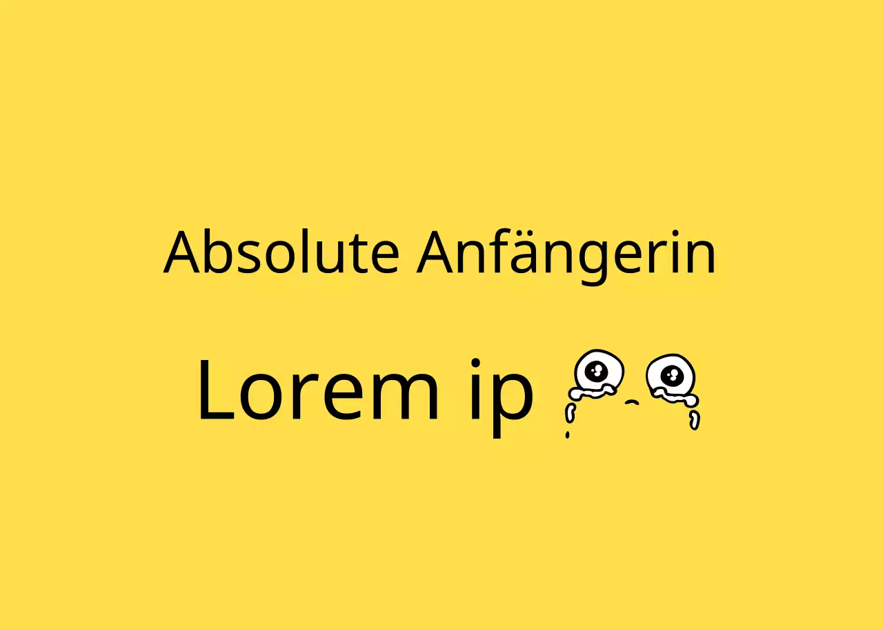 Gelber illustrierter Führerschein für Anfänger