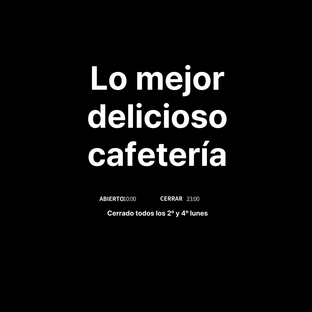Las mejores cafeterías