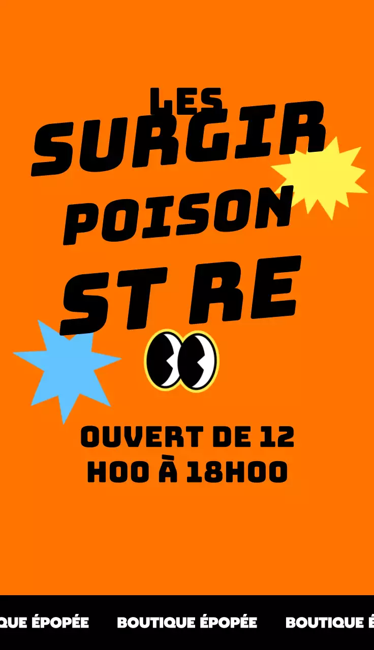 Un magasin de cadeaux pop-up unique et branché en noir