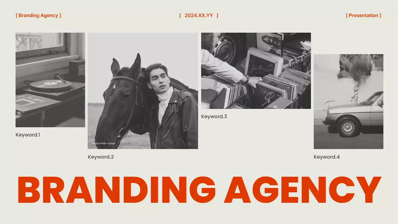 O briefing de uma agência de marcas laranja e chique