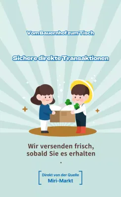 Illustrierte Aufkleber vom Bauernhof bis zur Tafel