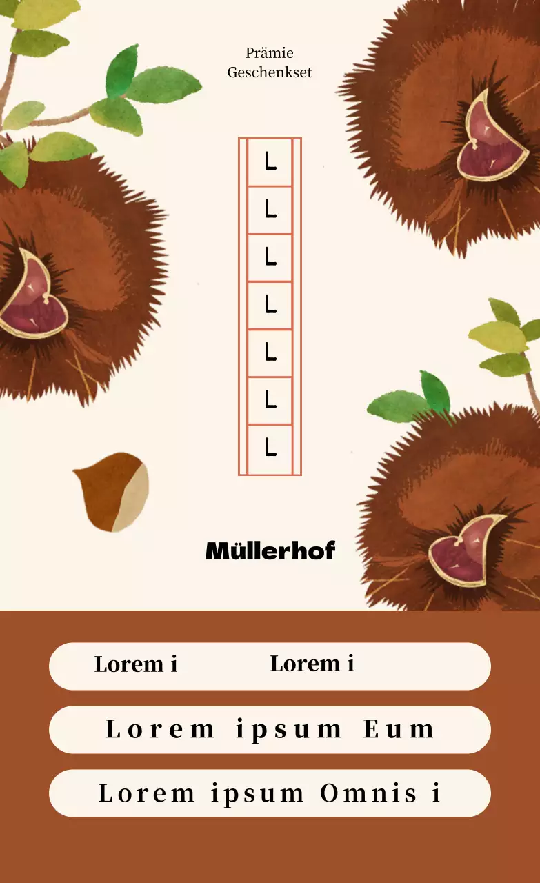 Illustriertes Manuskript Papier Nacht Vertikale Aufkleber