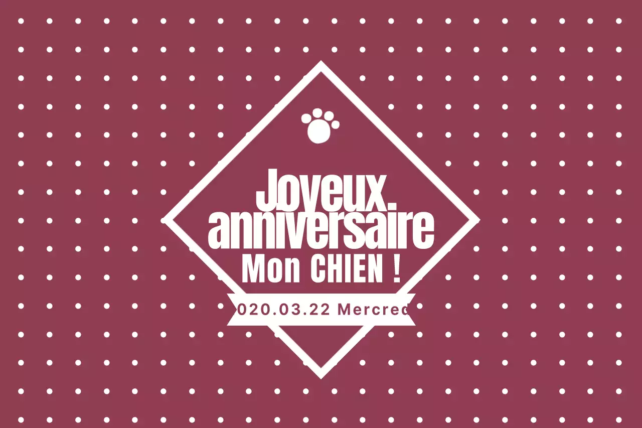 Joyeux anniversaire