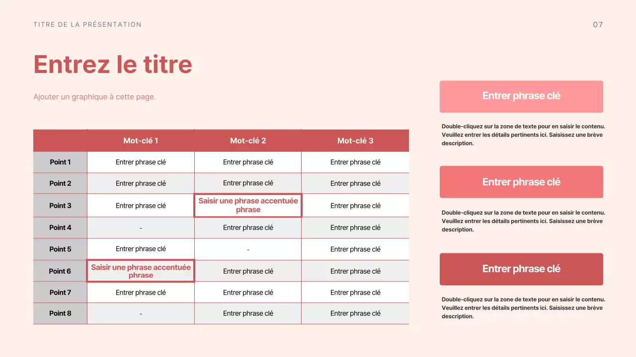 Présentation de différentes mises en page dans des tons rouges apaisants