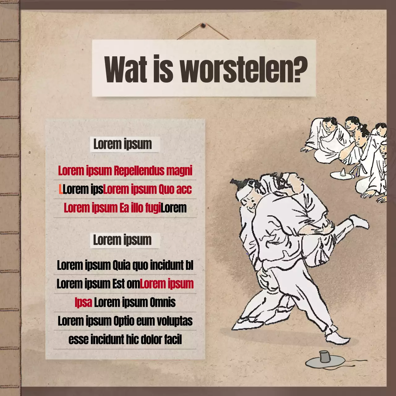 Klassiek ontwerp met een bruine, traditionele boekenachtergrond Klassiek ontwerp met een bruine, traditionele boekenachtergrond Chinese Nieuwjaarsgewoonten Worstelkaart Nieuws