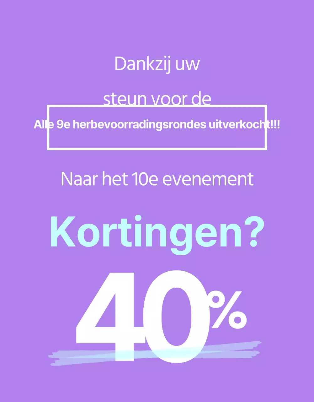 Basisindeling voor het verkopen van producten