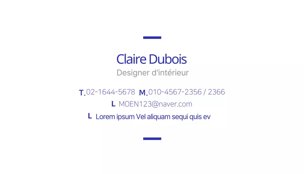 Aménagement intérieur