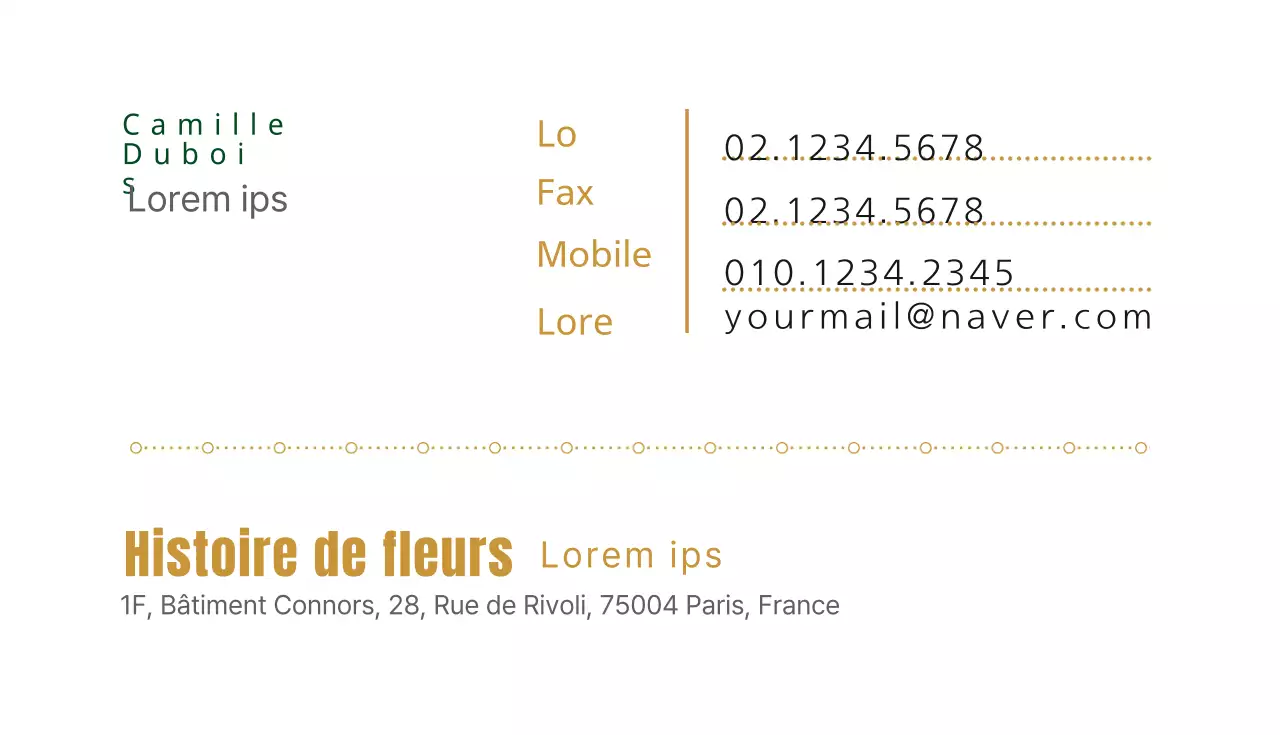 L'histoire des fleurs