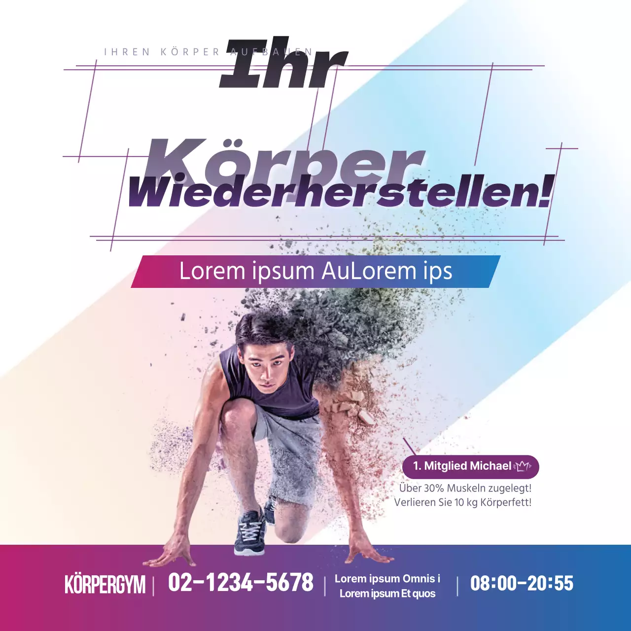 Bauen Sie Ihren Körper wieder auf