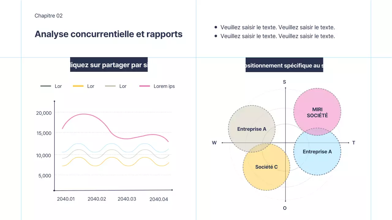 Infographie commerciale simple avec des accents roses sur fond blanc