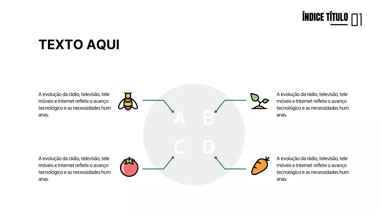 Agenda concetual gira em verde