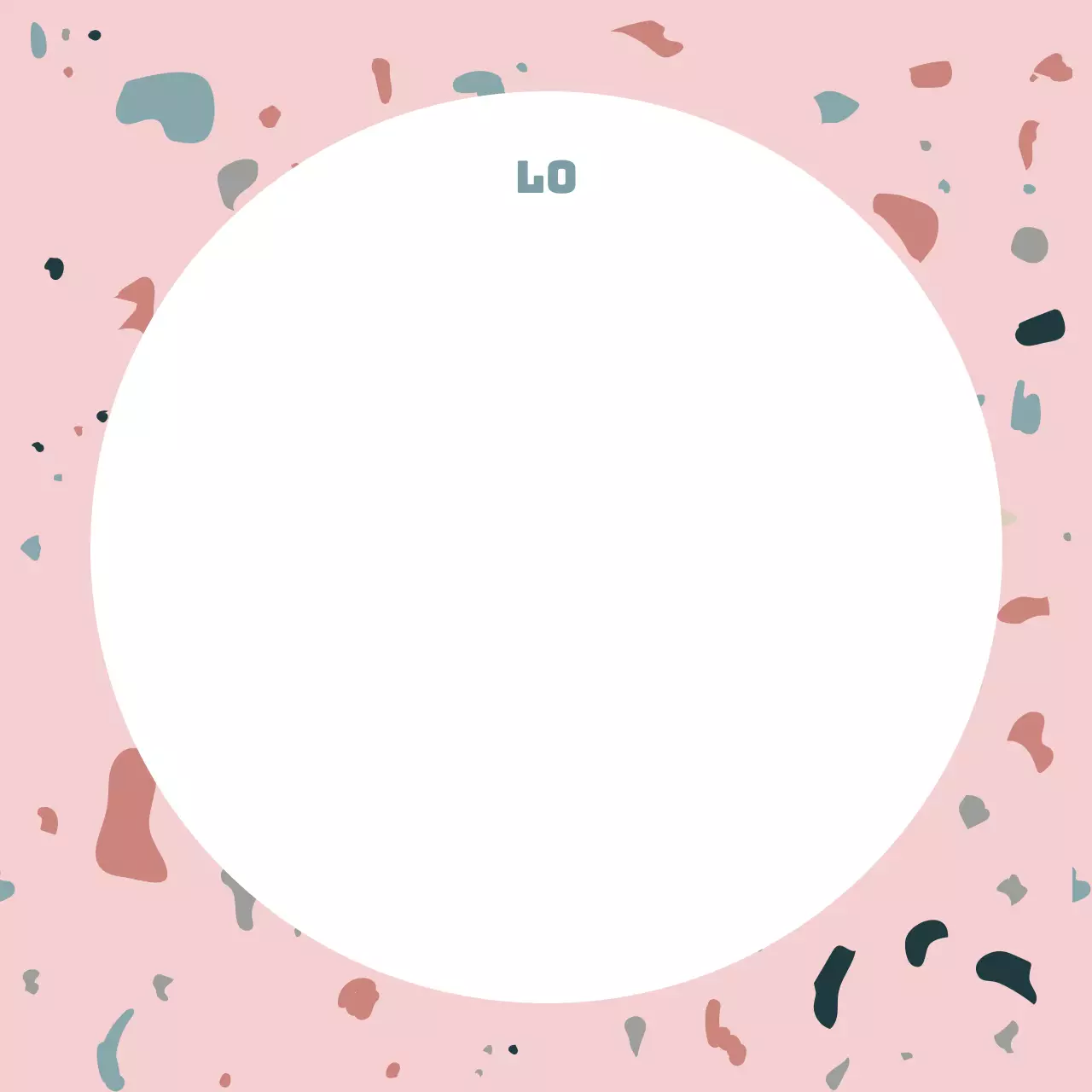 Roze Vormen Patroon Eenvoudige Notities