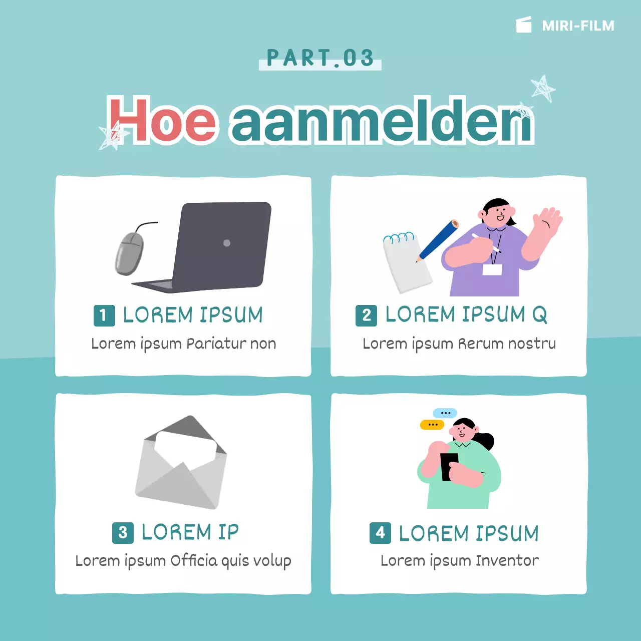 Minty filmfestival kaartNieuws