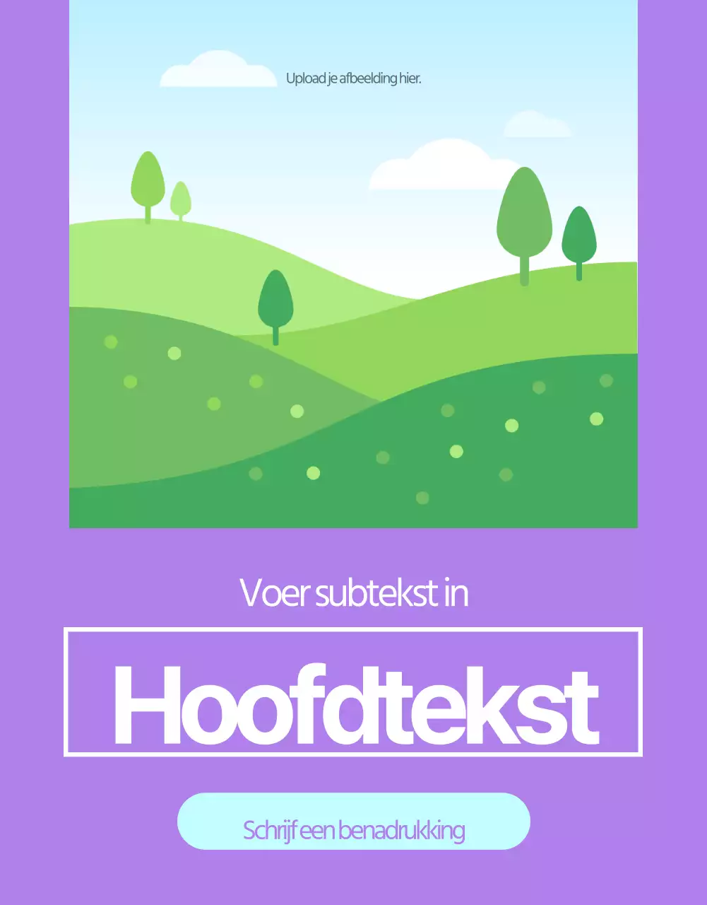 Basisindeling voor het verkopen van producten