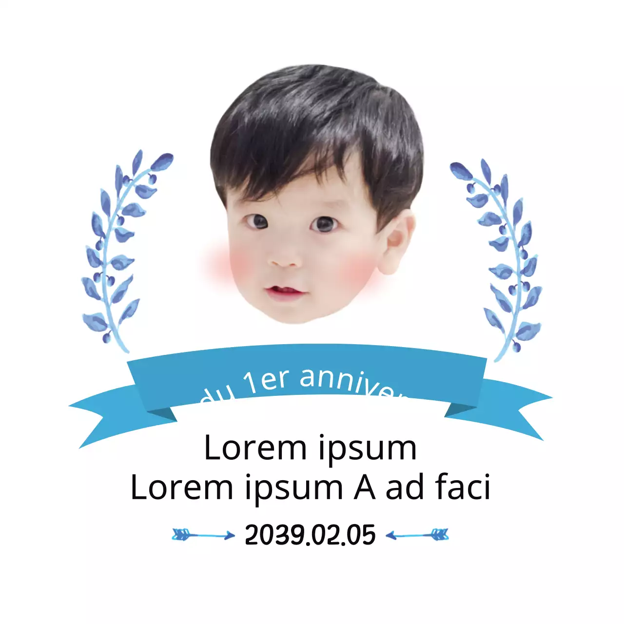 Première fête d'anniversaire