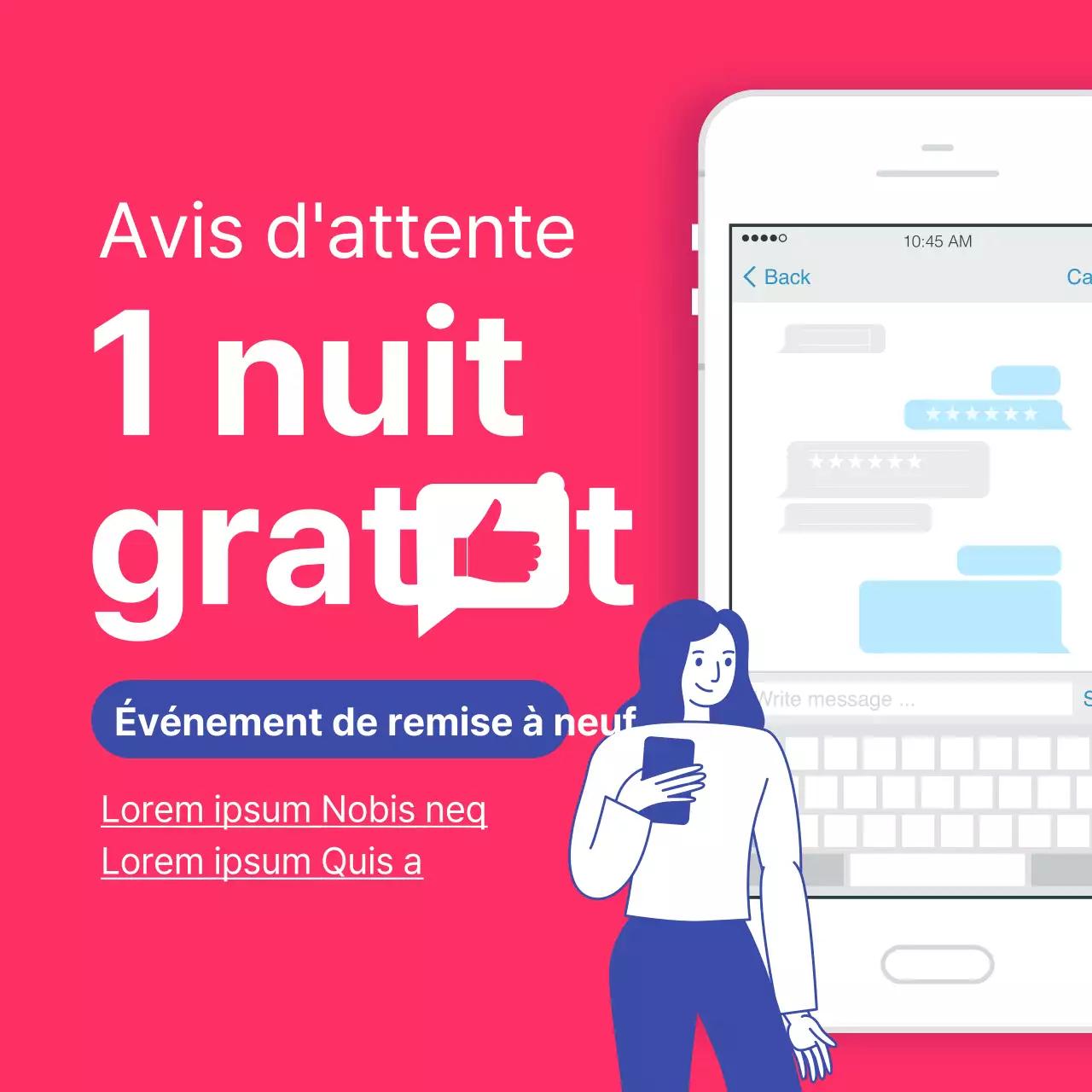 1 nuit gratuite