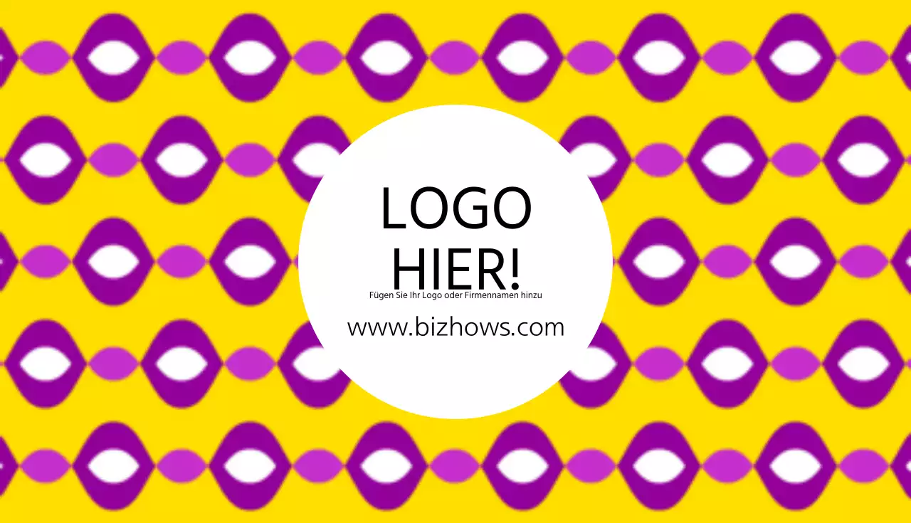 Personalisierte Visitenkarten Eule