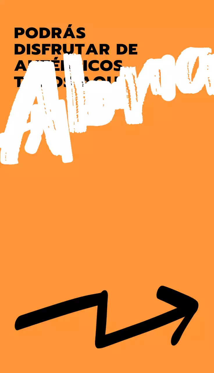 Diseño de una tienda de tacos en blanco y amarillo con letra áspera en negro