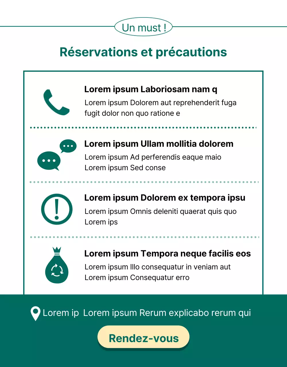 Location de pique-nique chic, vert et simple