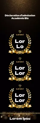 Comment entrer dans une université gakuen blanche et jaune avec un concept de classe ?