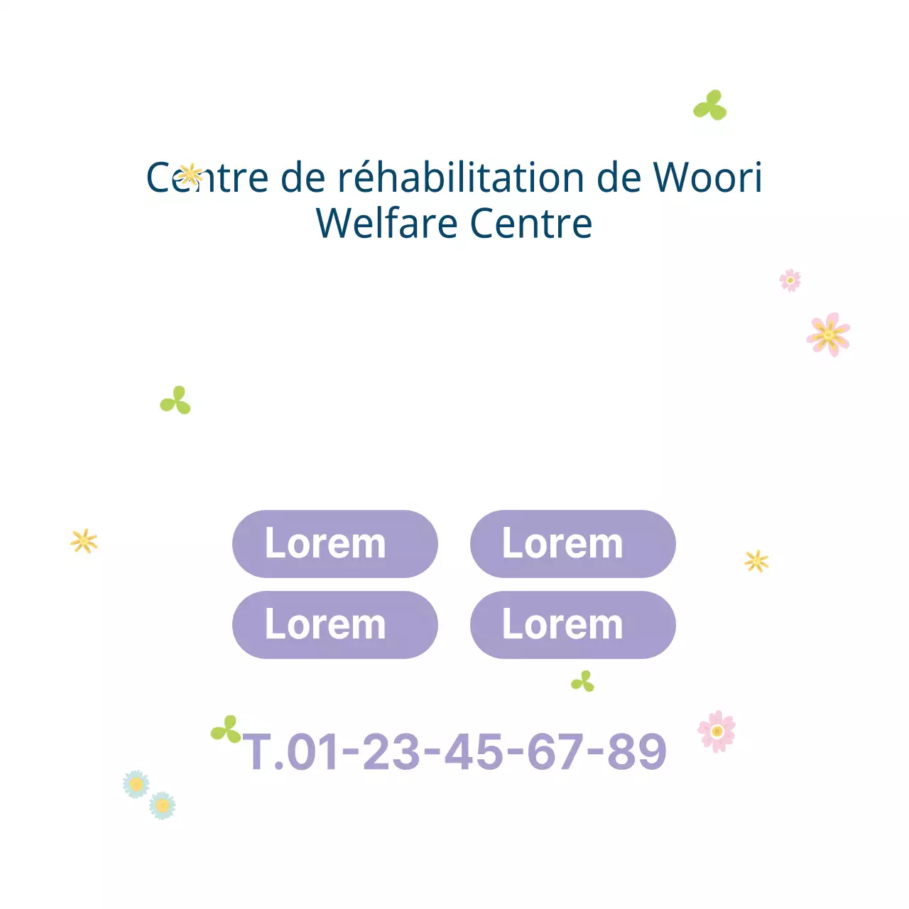 Centre de réhabilitation et de bien-être