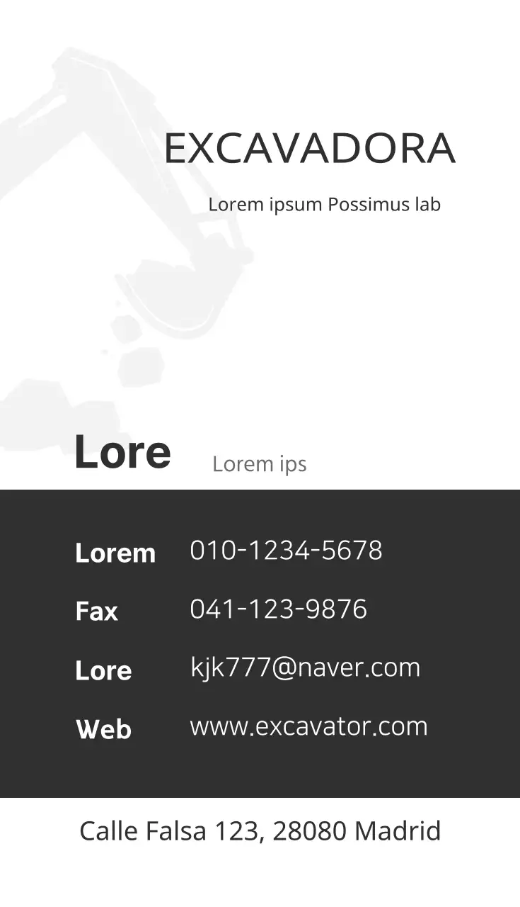 Venta de excavadoras