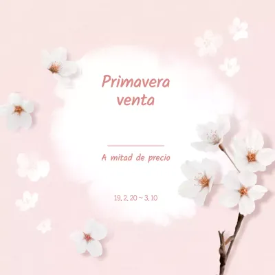 Venta de primavera