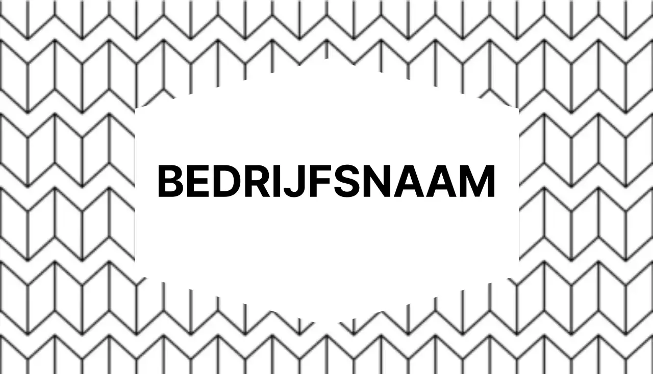 Bedrijfsnaam