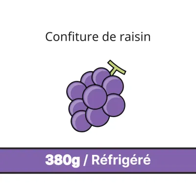 Confiture de raisin
