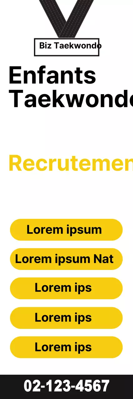 Académie de Taekwondo_Sero Banner1