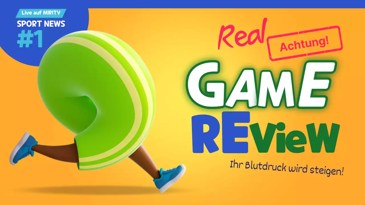 Sportnachrichten Konzept bunte Spielübertragung