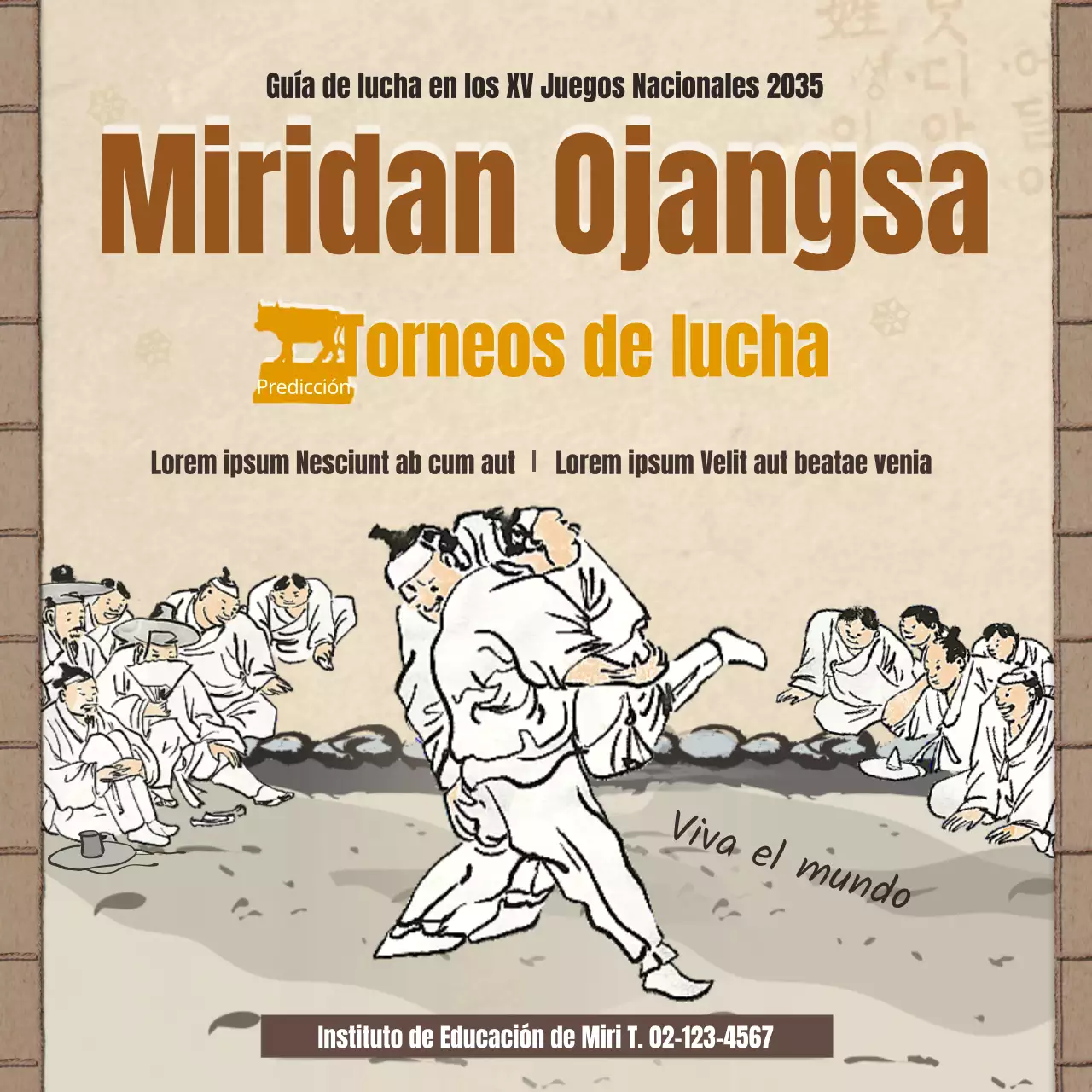 Diseño clásico con un fondo de libro tradicional de color marrón Diseño clásico con un fondo de libro tradicional de color marrón Costumbres del Año Nuevo Chino Tarjeta de lucha Noticias