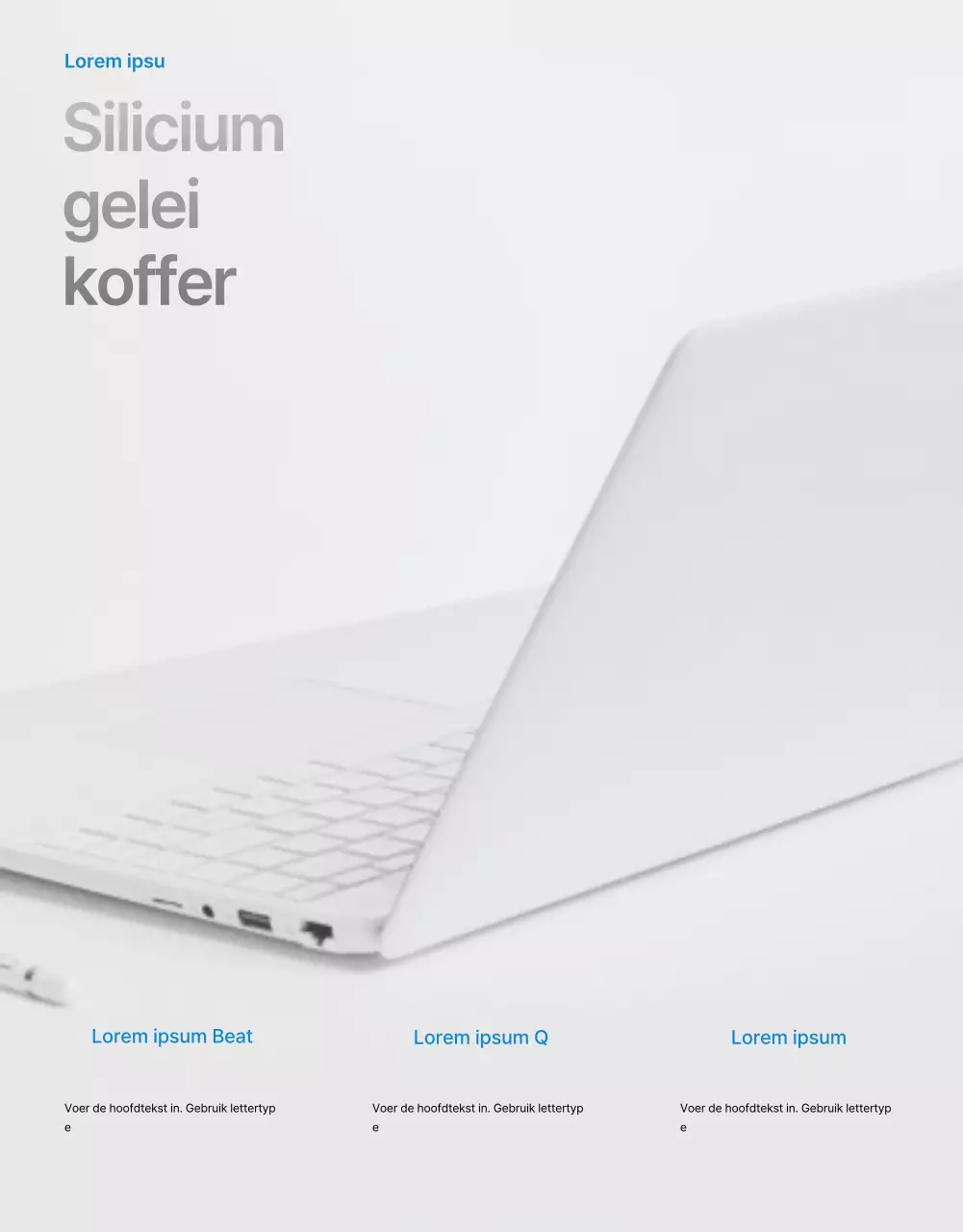 Detailpagina zwart-wit notitieboek