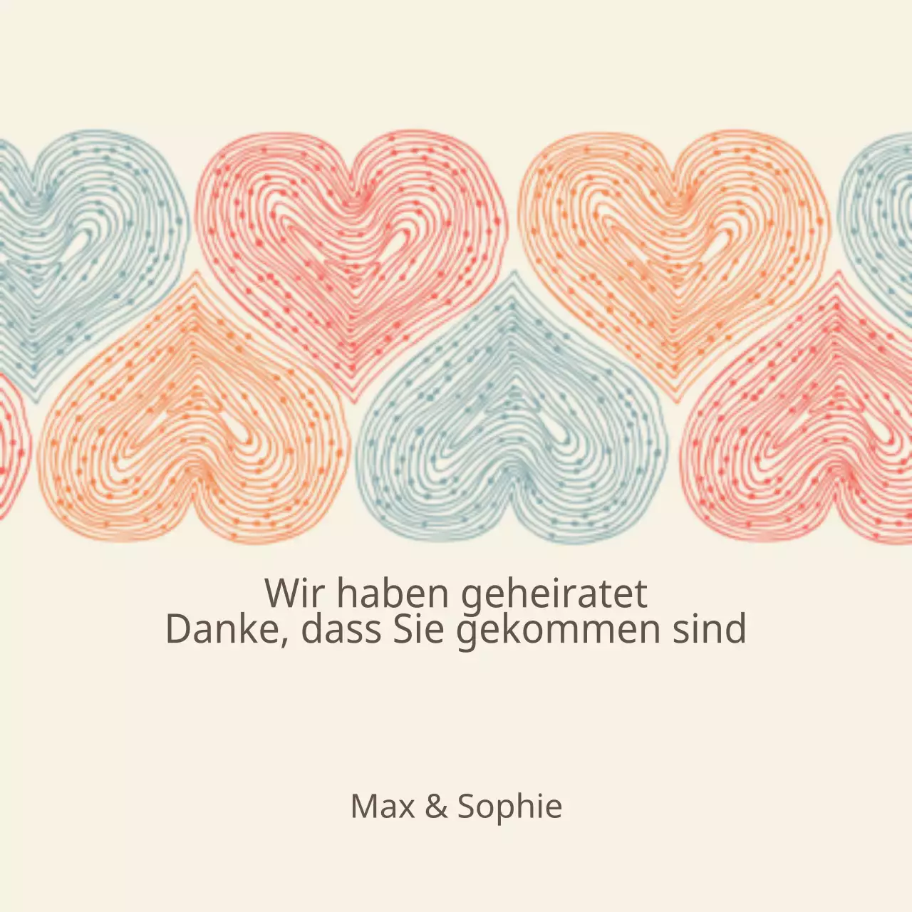 Hochzeitseinladungen