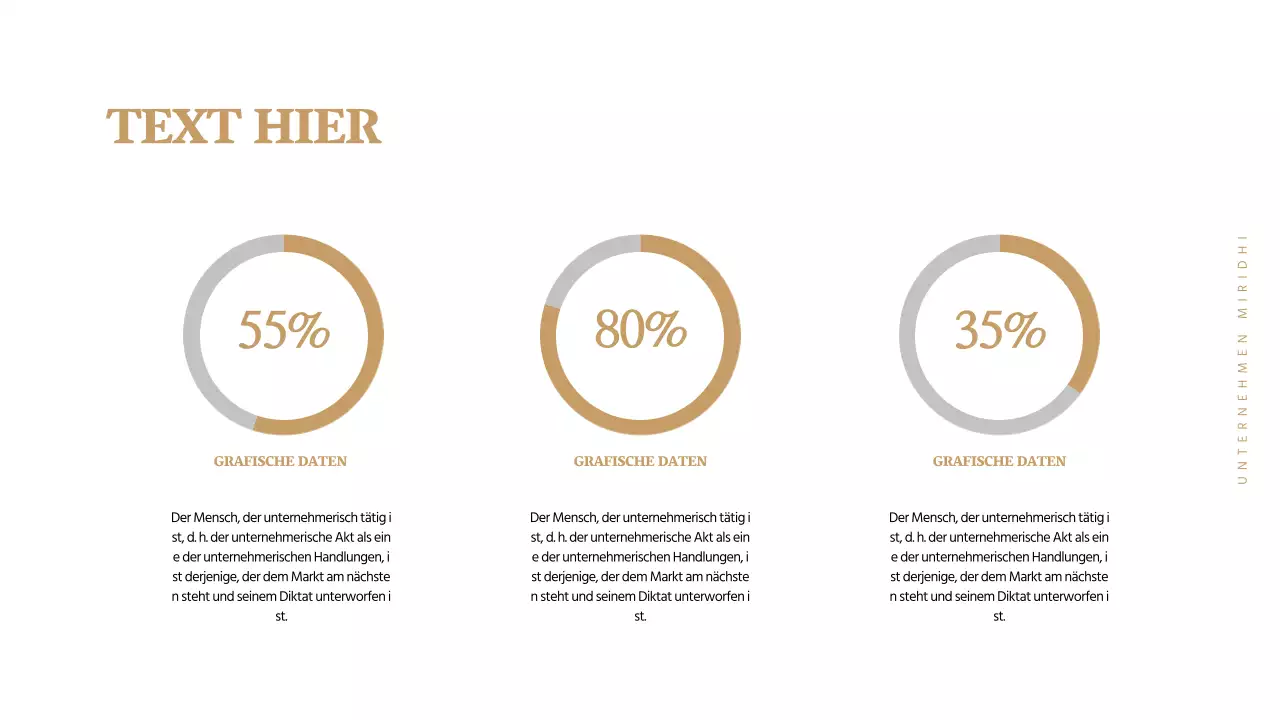 Eine einfache Karte in Braun und Grau