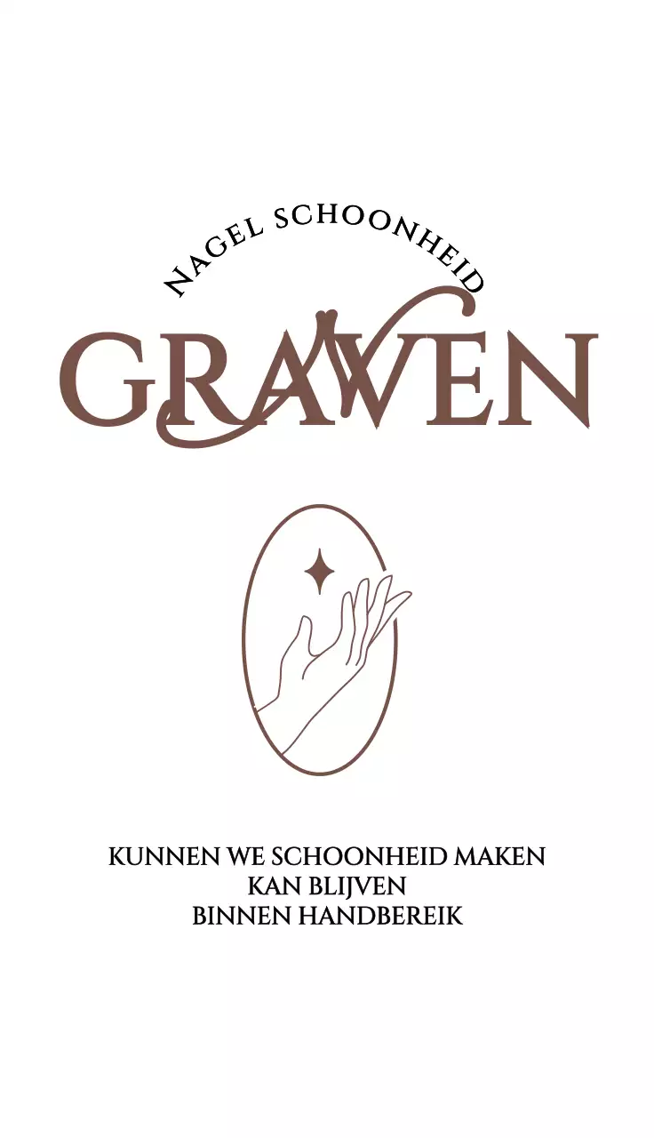 Luxueus en eenvoudig concept nagelsalonontwerp in bruin en zwart