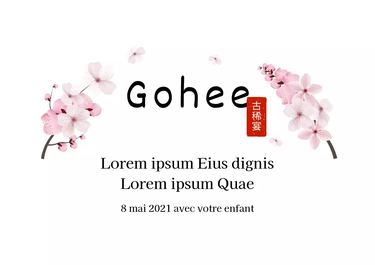 Le lettrage blanc illustré met en valeur l'étiquette traditionnelle de remerciement simple