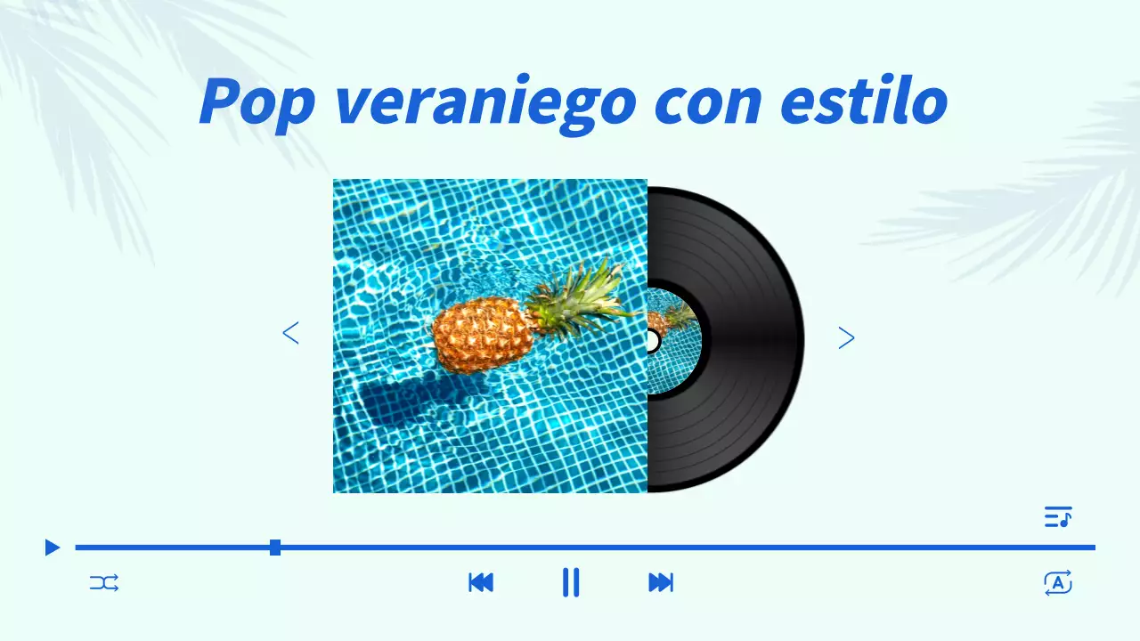 Una lista de canciones pop para el verano