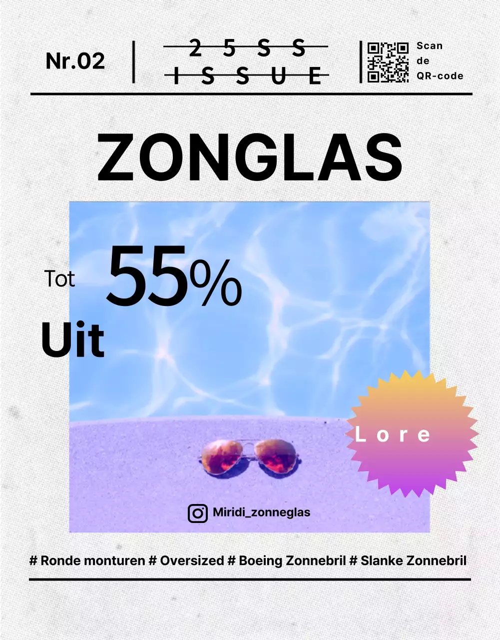 Detailpagina zonnebrillen