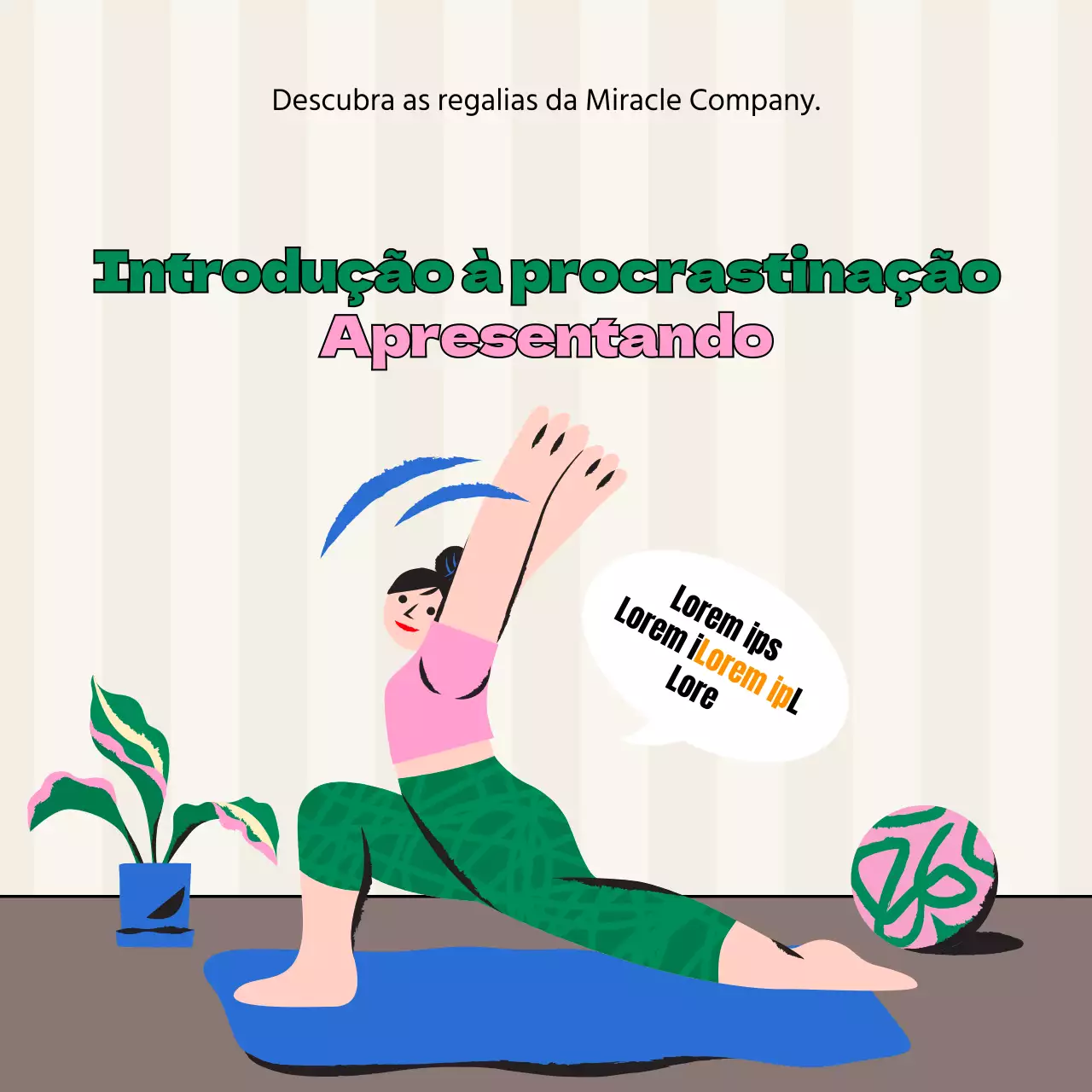 Cartão de benefícios da empresa cor-de-rosa e verdeNotícias