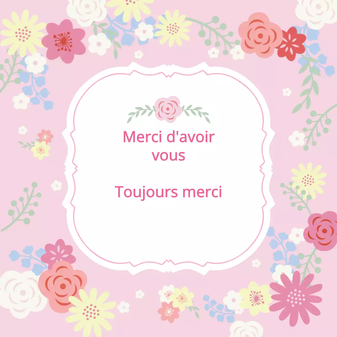 Autocollant fleur_Square02