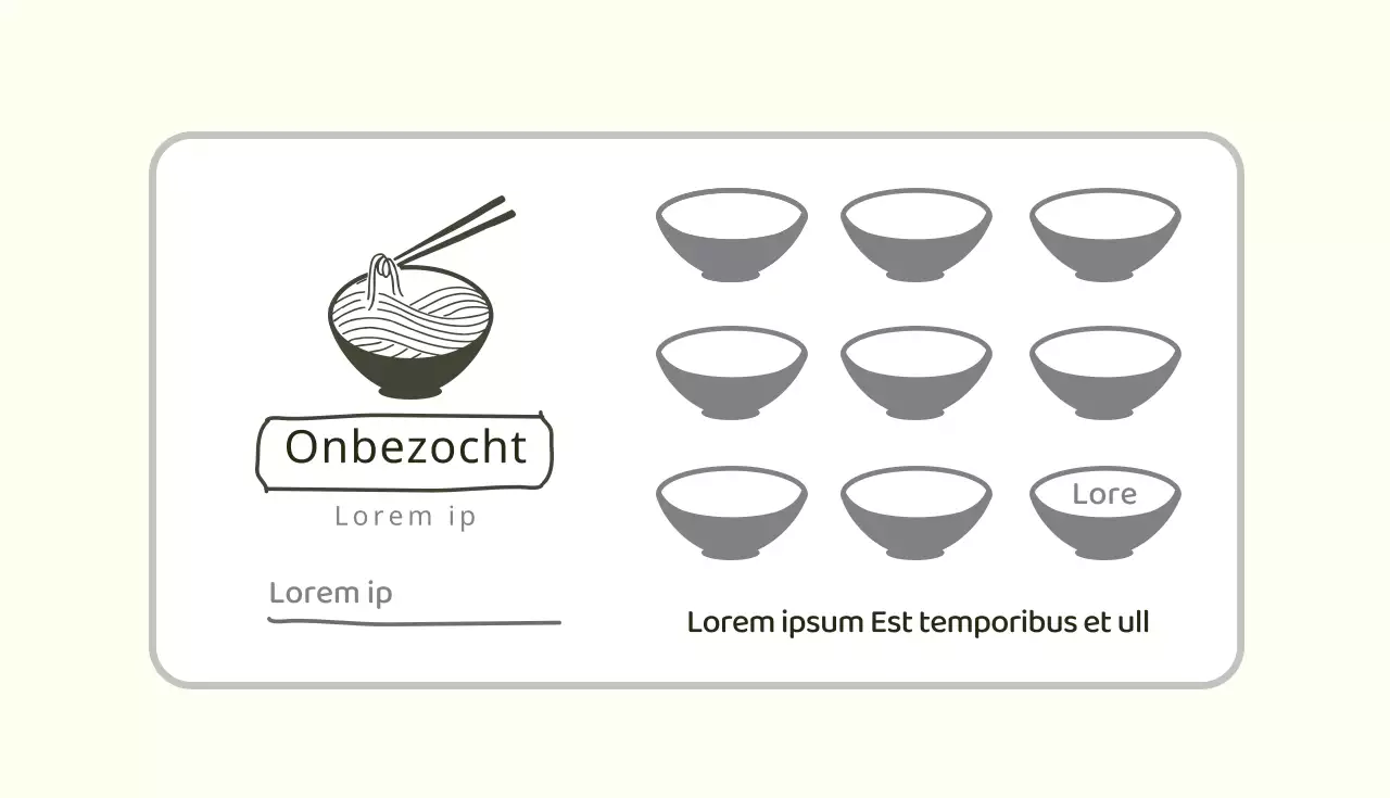 Ivory Black Illustrated Catering Coupon