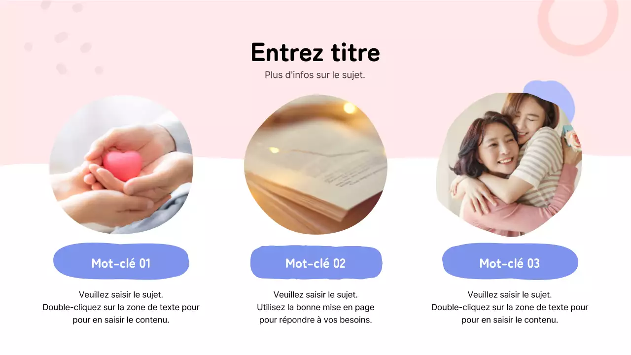 Présentations avec un aspect pastel et moelleux