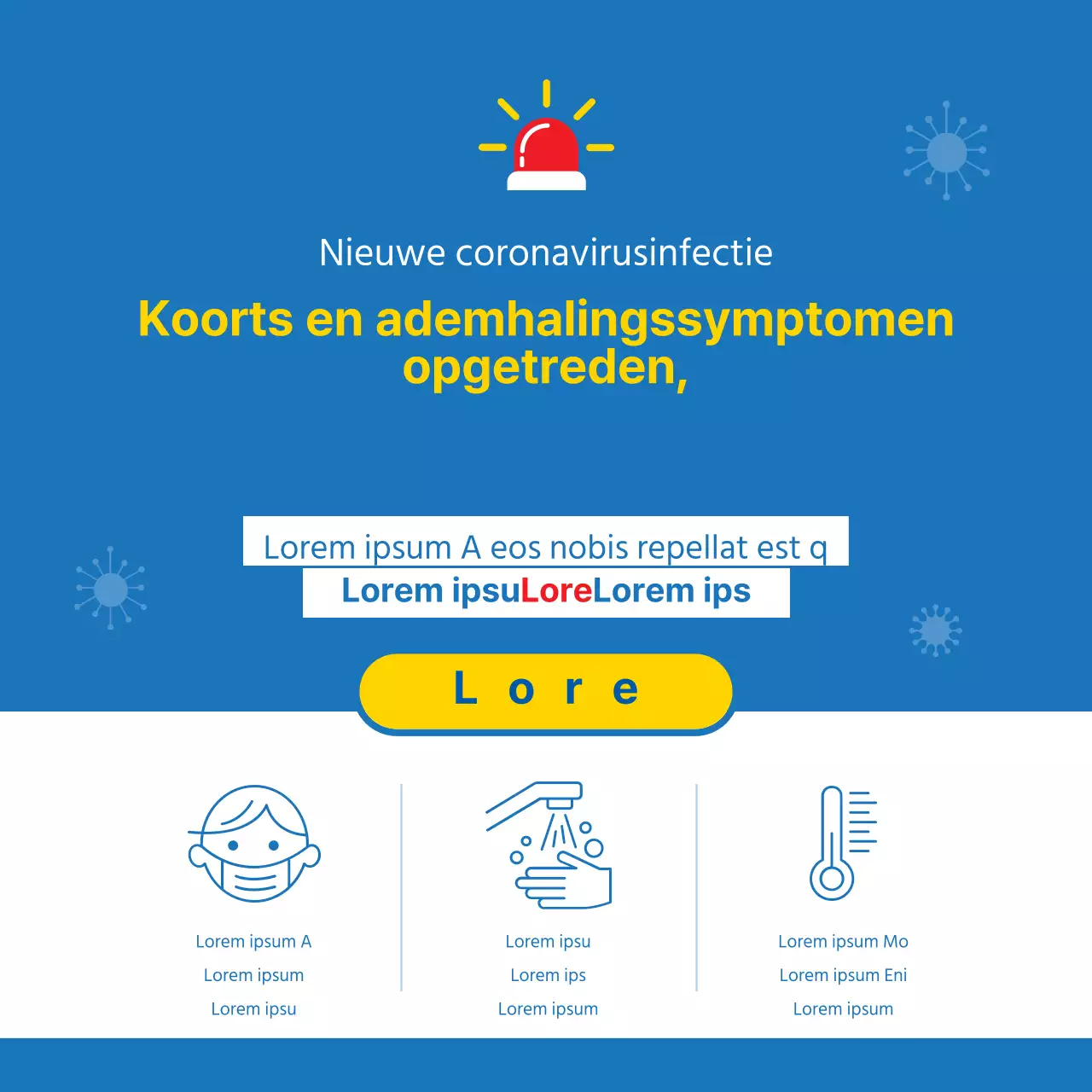 Nieuwe coronavirusinfectie