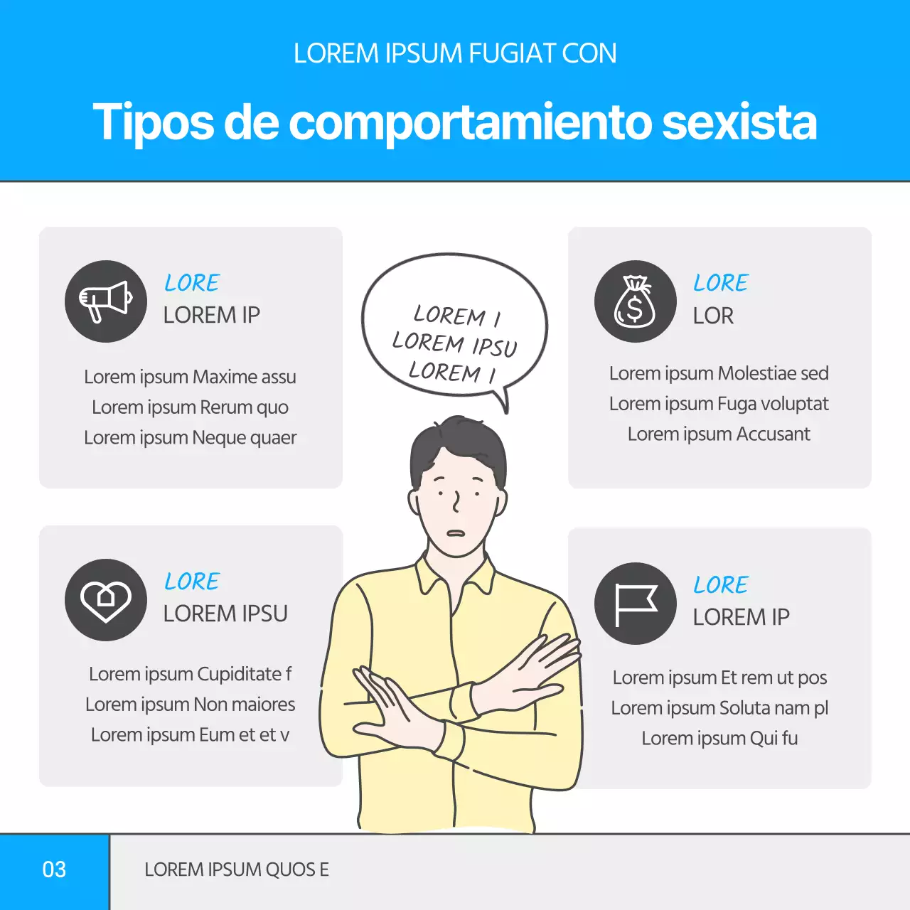 Ilustración sencilla en azul y limón Cuestiones de empleo Enmienda a la Ley de Igualdad de Género TarjetaNoticias