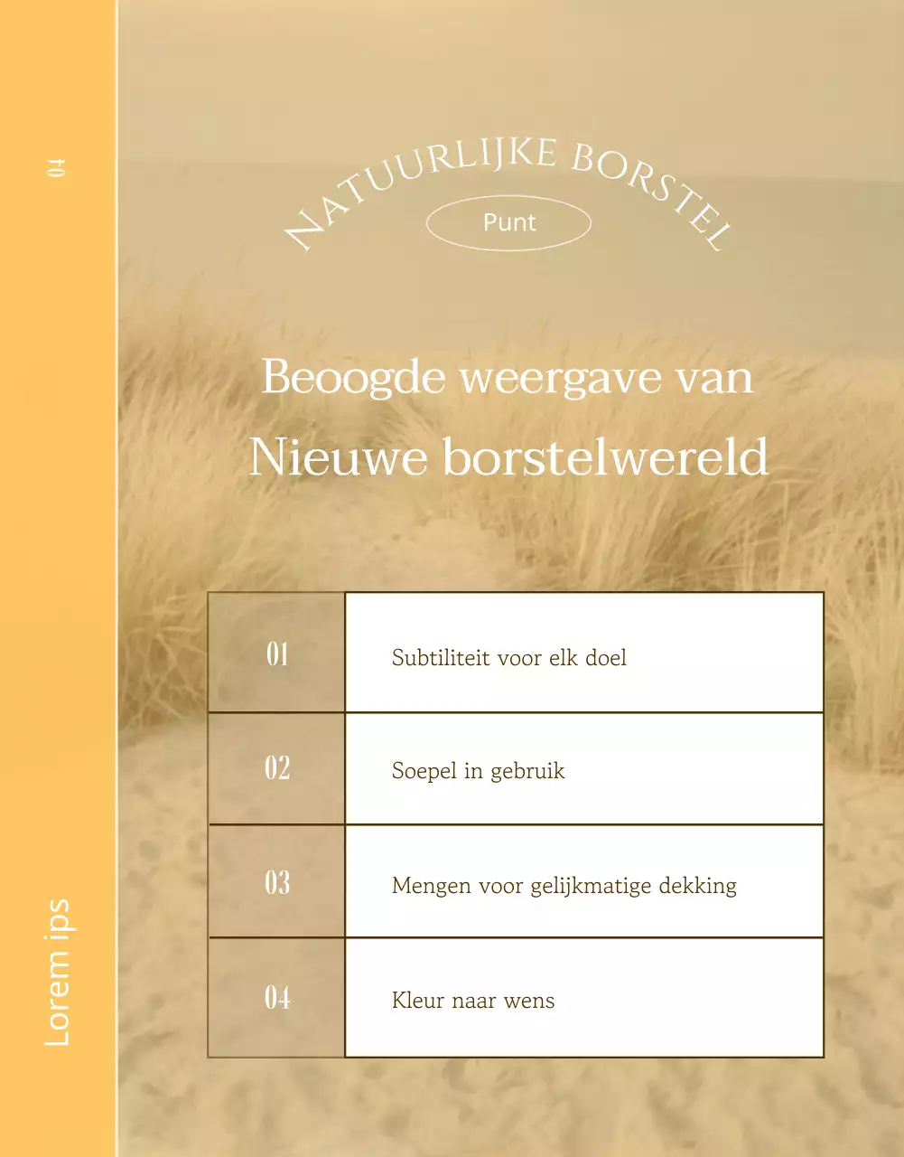 Maak kennis met het Emotionele Penseel met Gele Punt Kleur